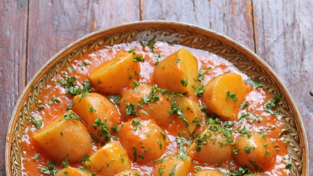 طريقة عمل ايدام بطاطس