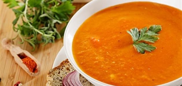طريقة عمل شوربة العدس الاحمر