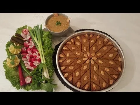 طريقة عمل صينية الكبة في الفرن
