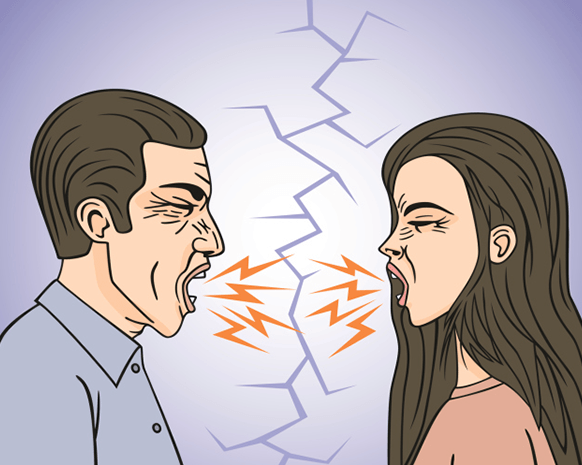 كيفية التعامل مع الزوج القاسي