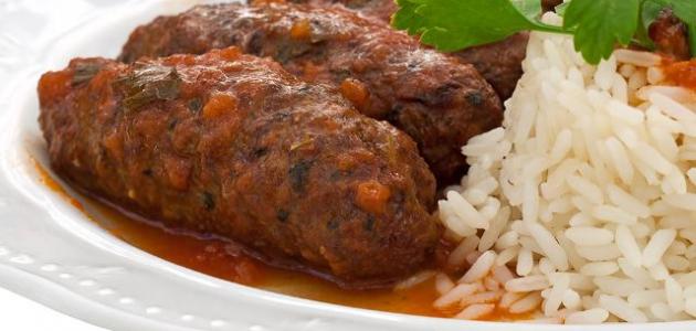 طريقة عمل كفتة الارز المصرية