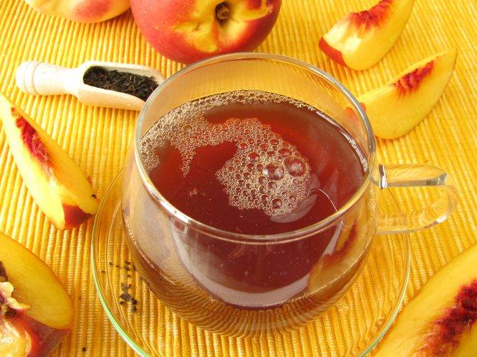 فوائد شاي الخوخ