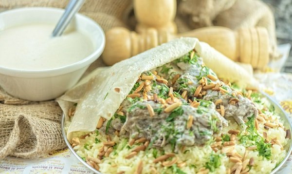 طريقة عمل منسف اردني