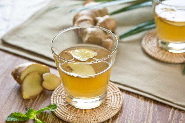 طريقة عمل شاي الزنجبيل